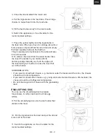 Предварительный просмотр 31 страницы Gallet RME 882 Mulhouse Instruction Manual