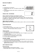 Preview for 8 page of Gallet Sedan BAC 712 Instruction Manual