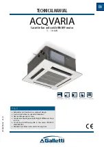 Preview for 1 page of Galletti ACQVARIA AQ10Q0B0 Technical Manual