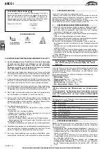 Preview for 12 page of Galletti AERO i Installation, Operation And Maintenance Manual