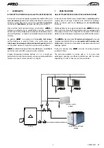 Preview for 3 page of Galletti AREO Series Technical Manual