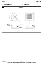 Preview for 6 page of Galletti CSW T Installation, Use And Maintenance Manual