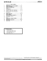 Preview for 2 page of Galletti ESTRO BLDC FAI Technical Manual