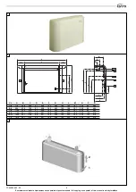 Предварительный просмотр 6 страницы Galletti estro classic Installation, Use And Maintenance Manual