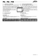 Предварительный просмотр 47 страницы Galletti ESTRO FA Manual