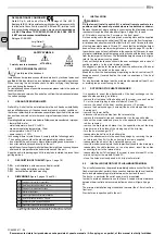 Preview for 4 page of Galletti Estro FC Installation, Use And Maintenance Manual