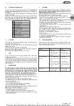 Preview for 5 page of Galletti Estro FC Installation, Use And Maintenance Manual