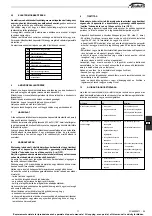 Preview for 17 page of Galletti Estro FC Installation, Use And Maintenance Manual