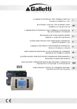 Galletti EVO Installation And Operation Manual preview