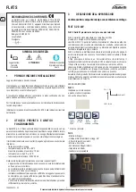 Preview for 2 page of Galletti FLAT S Installation, Use And Maintenance Manual