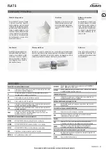 Preview for 3 page of Galletti FLAT S Installation, Use And Maintenance Manual