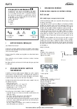 Preview for 33 page of Galletti FLAT S Installation, Use And Maintenance Manual