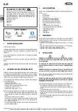 Preview for 6 page of Galletti FLAT Series Installation, Use And Maintenance Manual