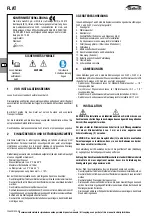 Preview for 14 page of Galletti FLAT Series Installation, Use And Maintenance Manual