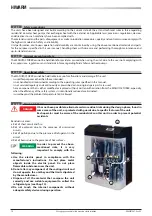 Preview for 14 page of Galletti HiWarm 012 Installation, Use And Maintenance Manual