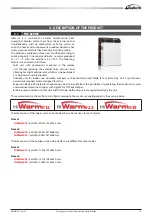 Preview for 19 page of Galletti HiWarm 012 Installation, Use And Maintenance Manual