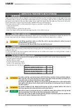 Preview for 34 page of Galletti HiWarm 012 Installation, Use And Maintenance Manual