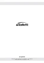 Preview for 60 page of Galletti HiWarm 012 Installation, Use And Maintenance Manual