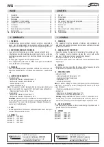 Preview for 3 page of Galletti IWC 032TI Installation, Use And Maintenance Manual