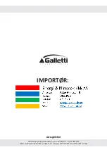 Preview for 52 page of Galletti IWC Series Installation, Use And Maintenance Manual