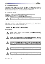 Preview for 27 page of Galletti LCP Series Installation, Use And Maintenance Manual