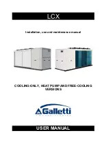 Galletti LCX Series User Manual preview