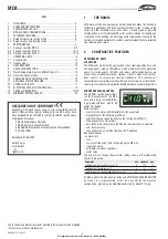 Preview for 2 page of Galletti MCA 10 C Technical Manual