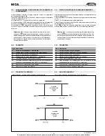 Preview for 13 page of Galletti MCA 10 M Installation, Use And Maintenance Manual