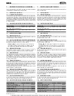 Preview for 16 page of Galletti MCA 10 M Installation, Use And Maintenance Manual