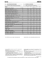 Preview for 21 page of Galletti MCA 10 M Installation, Use And Maintenance Manual