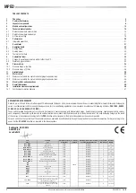 Preview for 2 page of Galletti MPE D Technical Manual