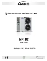 Preview for 1 page of Galletti MPI DC 010 Technical Manual