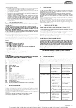 Preview for 3 page of Galletti PWN Installation, Use And Maintenance Manual