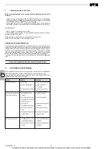 Preview for 22 page of Galletti UTN Installation, Use And Maintenance Manual