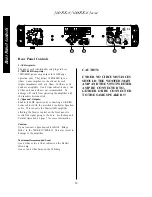 Предварительный просмотр 12 страницы Gallien-Krueger 1001RB-II Owner'S Manual