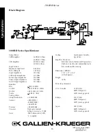 Предварительный просмотр 16 страницы Gallien-Krueger 1001RB Owner'S Manual