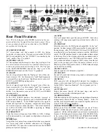 Preview for 5 page of Gallien-Krueger 2000RB Operating Instructions Manual