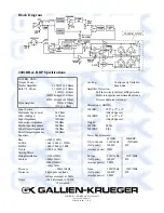 Предварительный просмотр 20 страницы Gallien-Krueger 2001RB Owner'S Manual