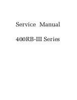 Предварительный просмотр 1 страницы Gallien-Krueger 400RB-III Service Manual