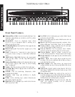 Предварительный просмотр 6 страницы Gallien-Krueger 700RB-II Owner'S Manual