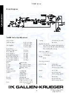 Предварительный просмотр 16 страницы Gallien-Krueger 700RB series Owner'S Manual