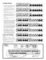 Предварительный просмотр 4 страницы Gallien-Krueger Backline 100 Operating Instructions Manual