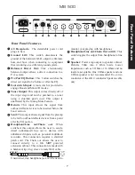 Предварительный просмотр 7 страницы Gallien-Krueger MB Fusion 800 Owner'S Manual