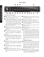 Предварительный просмотр 6 страницы Gallien-Krueger MB FUSION Owner'S Manual