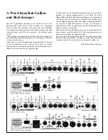 Предварительный просмотр 2 страницы Gallien-Krueger Micro Lead series Operating Instructions Manual