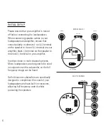 Предварительный просмотр 6 страницы Gallo Acoustics MICRO Owner'S Manual