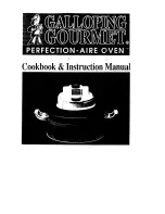 Galloping Gourment Perfection-Aire Cookbook & Instruction Manual preview