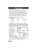 Preview for 14 page of Galls ST300 Installation And Operating Instructions Manual