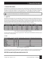 Preview for 3 page of Galmet Galaxia KWE-12 Service And Installation Manual