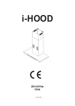 Предварительный просмотр 1 страницы Galvamet i-HOOD Installation, Operating And Maintenance Instructions For The Installer And The User